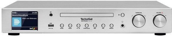 TechniSat - Digitradio 143 V3 - HiFi Component - Zilver - DAB+ en FM-radio