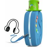 TechniSat TECHNIFANT - audiospeler en nachtlampje voor kinderen in olifantenlook (verwisselbaar hoedje met audio-inhoud, Bluetooth, oplaadbare batterij, geen internet, geen abonnement)