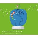TechniSat TECHNIFANT - audiospeler en nachtlampje voor kinderen in olifantenlook (verwisselbaar hoedje met audio-inhoud, Bluetooth, oplaadbare batterij, geen internet, geen abonnement)