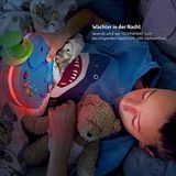 TechniSat TECHNIFANT - audiospeler en nachtlampje voor kinderen in olifantenlook (verwisselbaar hoedje met audio-inhoud, Bluetooth, oplaadbare batterij, geen internet, geen abonnement)