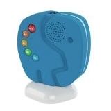 TechniSat TECHNIFANT - audiospeler en nachtlampje voor kinderen in olifantenlook (verwisselbaar hoedje met audio-inhoud, Bluetooth, oplaadbare batterij, geen internet, geen abonnement)