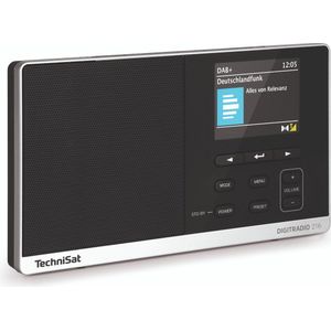 TechniSat - DIGITRADIO 216 - Draagbare DAB+ Radio - Zwart