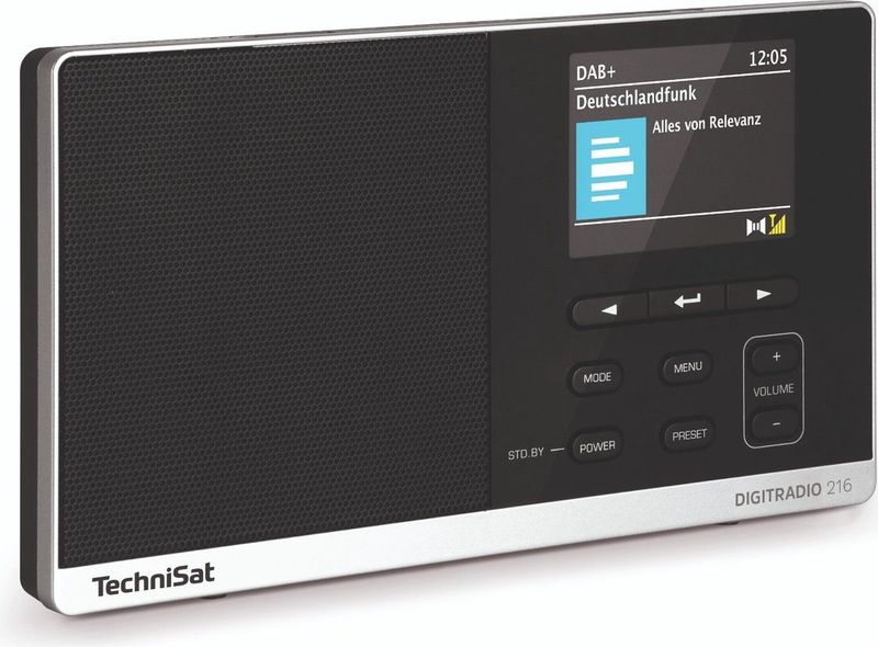 TechniSat - DIGITRADIO 216 - Draagbare DAB+ Radio - Zwart
