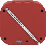 TechniSat - TechniRadio 40 - Wekkerradio - Rood - DAB+