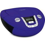 VIOLA - CD-1 - Draagbare CD-Radio - Zwart - Bluetooth - AUX In