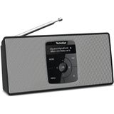 TechniSat - DigitRadio 2 S - Radio - Wit, Zwart - DAB+, VHF, Bluetooth