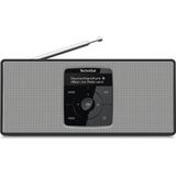 TechniSat - DigitRadio 2 S - Radio - Wit, Zwart - DAB+, VHF, Bluetooth