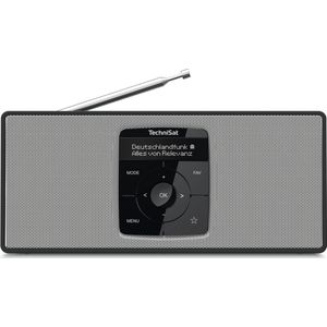 TechniSat DIGITRADIO 2 S DAB+ radio met bluetooth - Zwart/Wit