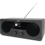 TechniSat DIGITRADIO 451 CD IR - Digitale radio, internet met cd-speler (DAB+, FM, stereo, AUX-in, Bluetooth audiostreaming, Spotify, USB met laad- en MP3-afspeelfunctie, WLAN, 2 x 15 W)