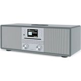TechniSat DIGITRADIO 650 Internet Radio - DAB+ - FM - Bluetooth - Wi-Fi - Antraciet/Zilver