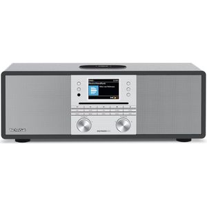 Technisat - Digitradio 650 - Digitale Hifi-radio - Antraciet/Zilver - DAB+, FM, Muziekstreaming