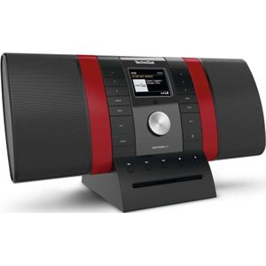 TechniSat - MULTYRADIO 4.0 SE - Internetradio - Zwart/Rood