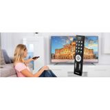 TechniSat - ISIZAPPER - Universele Afstandsbediening - Leerbaar - Extra Grote Knoppen - LED-Signaalverlichting