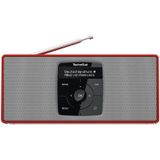 TechniSat DIGITRADIO 2 S DAB+ Radio met Bluetooth - Rood/Zilver