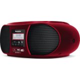 TechniSat - DigitRadio 1990 - Radio - Rood - DAB+ - VHF - Bluetooth