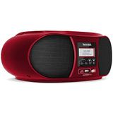 TechniSat - DigitRadio 1990 - Radio - Rood - DAB+ - VHF - Bluetooth
