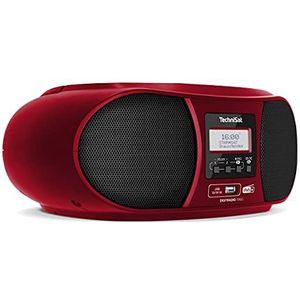 TechniSat - DigitRadio 1990 - Radio - Rood - DAB+ - VHF - Bluetooth