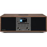 TechniSat DIGITRADIO 650 Internet Radio - DAB+ - FM - Bluetooth - Wi-Fi - Hout/Antraciet