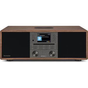 TechniSat DIGITRADIO 650 Internet Radio - DAB+ - FM - Bluetooth - Wi-Fi - Hout/Antraciet