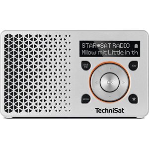 TechniSat DigitRadio 1 (DAB - FM - Radi - Oranj - Zilver