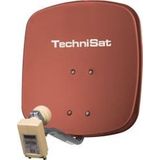 TechniSat - DigiDish 45 - Parabolische Antenne - Rood - 0.70 dB, DVB-S / -S2