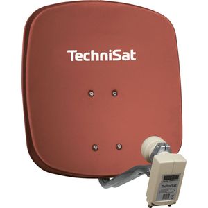 TechniSat - DigiDish 45 - Parabolische Antenne - Rood - 0.70 dB, DVB-S / -S2