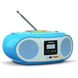 TechniSat DigitRadio 1990 Benjamin Blümchen Editie (DAB+, VHF, Bluetooth), Radio, Blauw