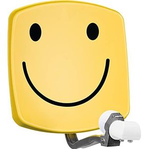 TechniSat - DIGIDISH 33 - Satellietkom - Geel - Aluminium - Voor 2 Deelnemers