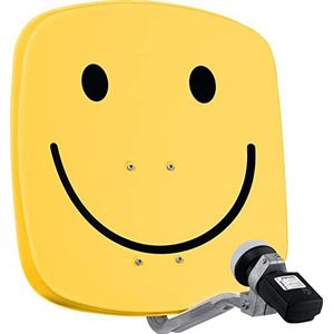 Digitale Satellietantenne - 45 cm - Aluminium - Inclusief Houder en Montagemateriaal