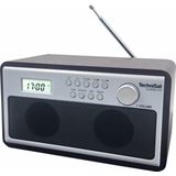 TechniSat - Classic 210 - Radio - Zilver - Bruin