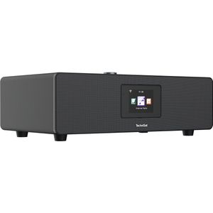 TechniSat - Classic 500 IR - DAB+ en Internetradio - Zwart - 2x 10W Stereo, Bluetooth, Wi-Fi