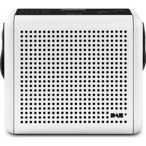 Nordmende Transita 110 Draagbare DAB+ & FM digitale radio, draagbare muziekbox met OLED-display, outdoor radio met draaggreep en klok