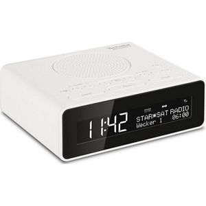 Technisat - digitradio 51 - Dab+ Radiowecker (Dab, fm, Radiowecker, Wecker mit 2 einstellbaren Weckzeiten, Snooze-Funktion, Timer, einstellbares