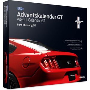 1:24 Franzis 55111-5 Ford Mustang GT Adventskalender Plastic Modelbouwpakket
