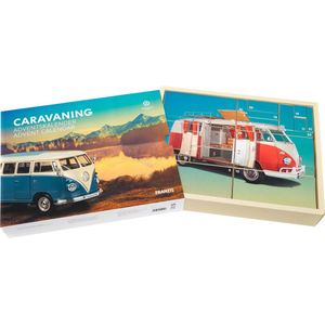 1:24 Franzis 55115-3 Volkswagen Bulli Caravaning Adventskalender Plastic Modelbouwpakket