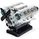 Franzis V8-motorset: bouw de legendarische V8-motor opnieuw op en ervaar wat er achter de technologie schuilgaat!: V8 Engine kit. Baue den legendären ... und erlebe was hinter der Technik steckt!