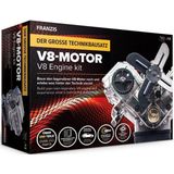 Franzis V8-motorset: bouw de legendarische V8-motor opnieuw op en ervaar wat er achter de technologie schuilgaat!: V8 Engine kit. Baue den legendären ... und erlebe was hinter der Technik steckt!