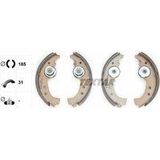 TEXTAR Remschoenen - Remschoenen Set - Remsysteem Bendix - Achteras, Vooras