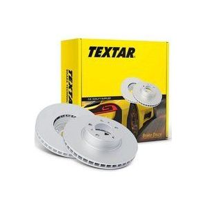Remschijf TEXTAR 92238403 voorkant, geventileerd, 1 Stuk