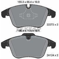 TEXTAR Remblokkenset JAGUAR 2227201 C2D48652,T4N13433,T4N37210 T4N9759,2227219905,8421D1869