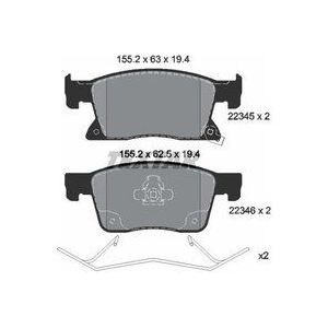 Remblokset TEXTAR 2234501, voor