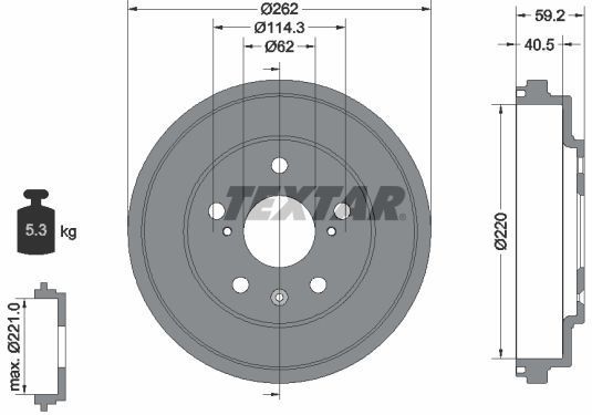 Suzuki - Remtrommel - 94047600 - Remsystemen