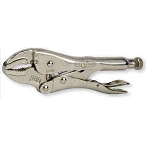 257737 griptang 7" met gebogen bek 180 mm