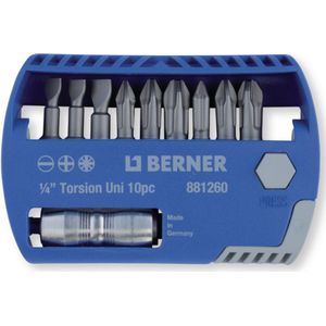Berner bits-selector 1/4"" 10 delig
