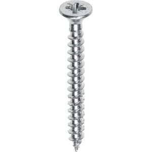 HECO FIX plus schroeven verzinkt Pozidrive PZ-2 platverzonken kop 4,5 x 70 mm 200 stuks