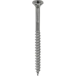 HECO FIX plus schroeven verzinkt Pozidrive PZ-2 platverzonken kop 4,5 x 80 mm 200 stuks