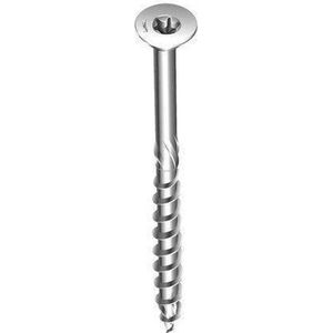HECO-Topix Spaanplaatschroef platkop  4.5 x  50 mm (200) Torx-25 vz.