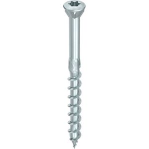 HECO TOPIX-Plus spaanplaatschroef 3,5x30mm - lenskop - verzinkt - deeldraad - T10 - 60249 (Per 1000 stuks)