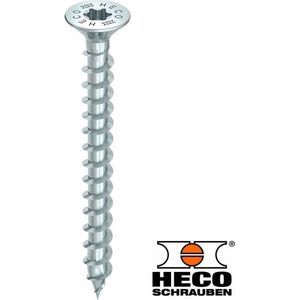 Heco TOPIX-plus schroeven verzinkt TORX TX-30 platverzonken kop 6 x 30 mm 200 stuks