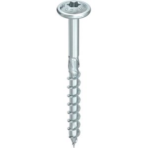 HECO - TOPIX-Plus Tellerkopschroef - Verzinkt - Deeldraad - T40 - 8x340mm (Per 50 stuks)